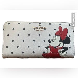 Kate Spade Minnie Mouse Large Continental Wallet